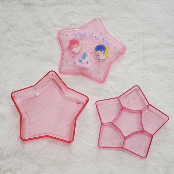 Vintage - Little Twin Star - Stackable Jewlery Box - Picture 1 of 3